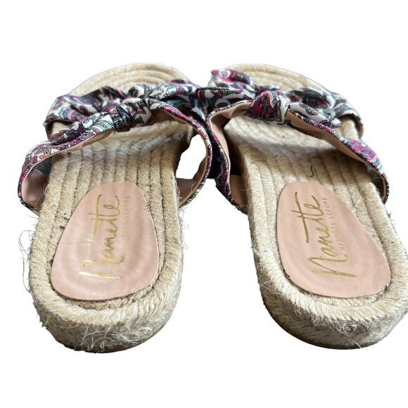 Nanette Lepore Lily Sandals Espadrilles Print 8 - Picture 2 of 11